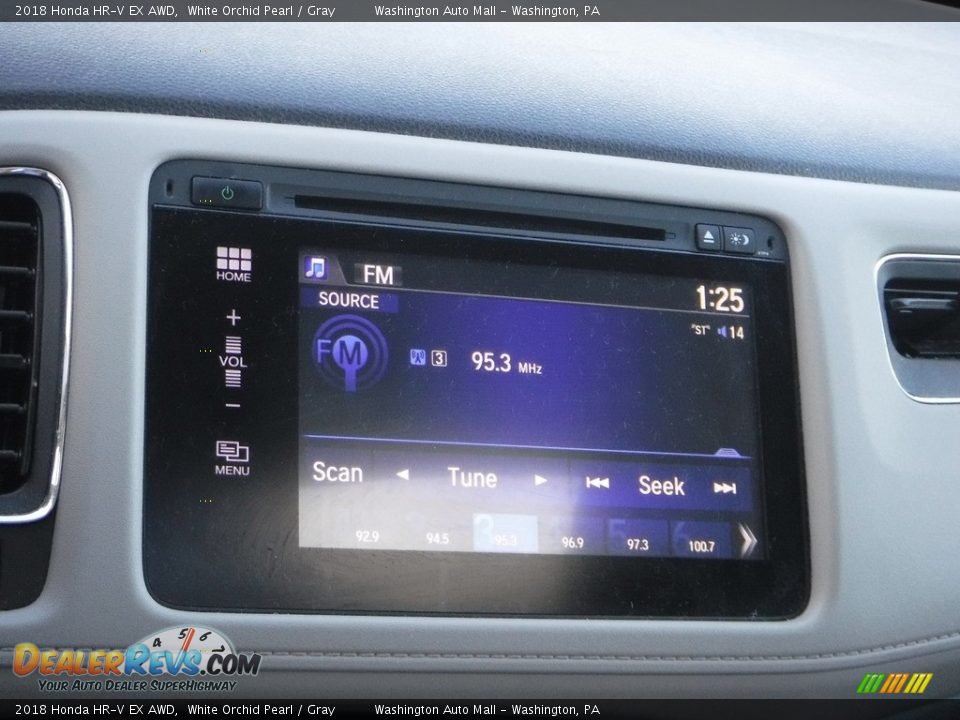 2018 Honda HR-V EX AWD White Orchid Pearl / Gray Photo #18