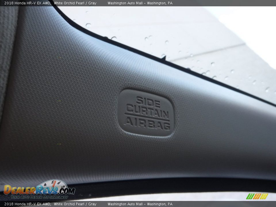 2018 Honda HR-V EX AWD White Orchid Pearl / Gray Photo #22