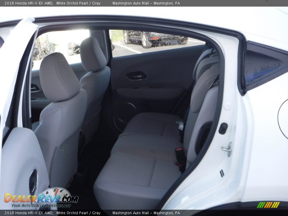 2018 Honda HR-V EX AWD White Orchid Pearl / Gray Photo #23