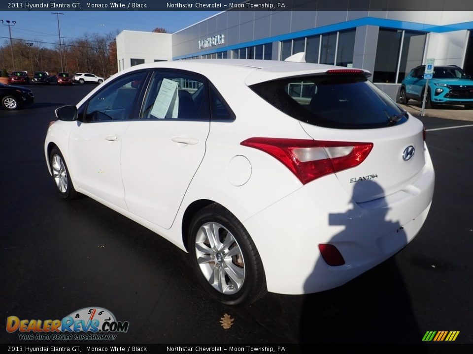 2013 Hyundai Elantra GT Monaco White / Black Photo #4