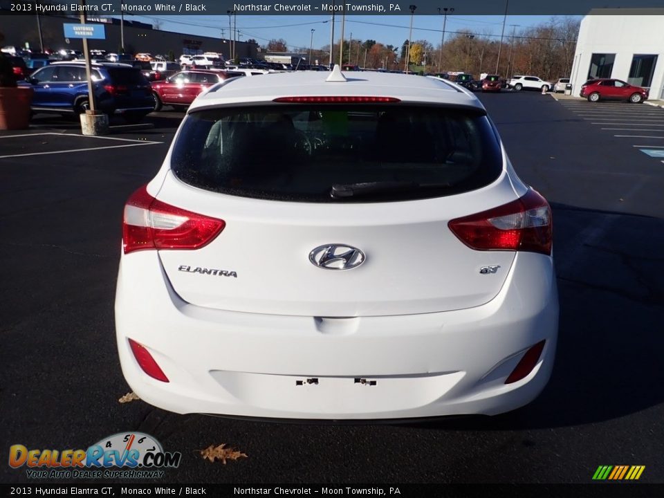 2013 Hyundai Elantra GT Monaco White / Black Photo #6