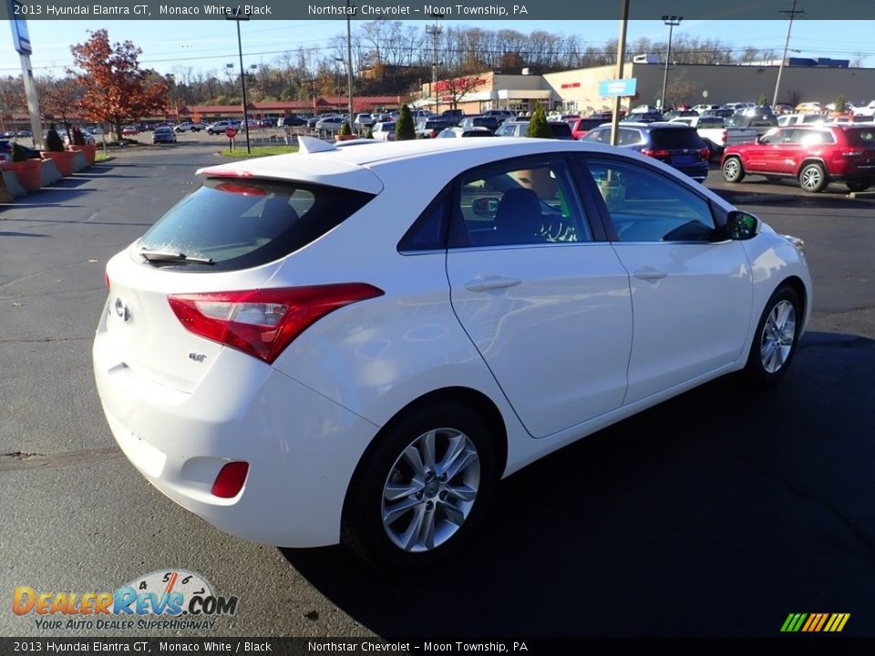 2013 Hyundai Elantra GT Monaco White / Black Photo #9