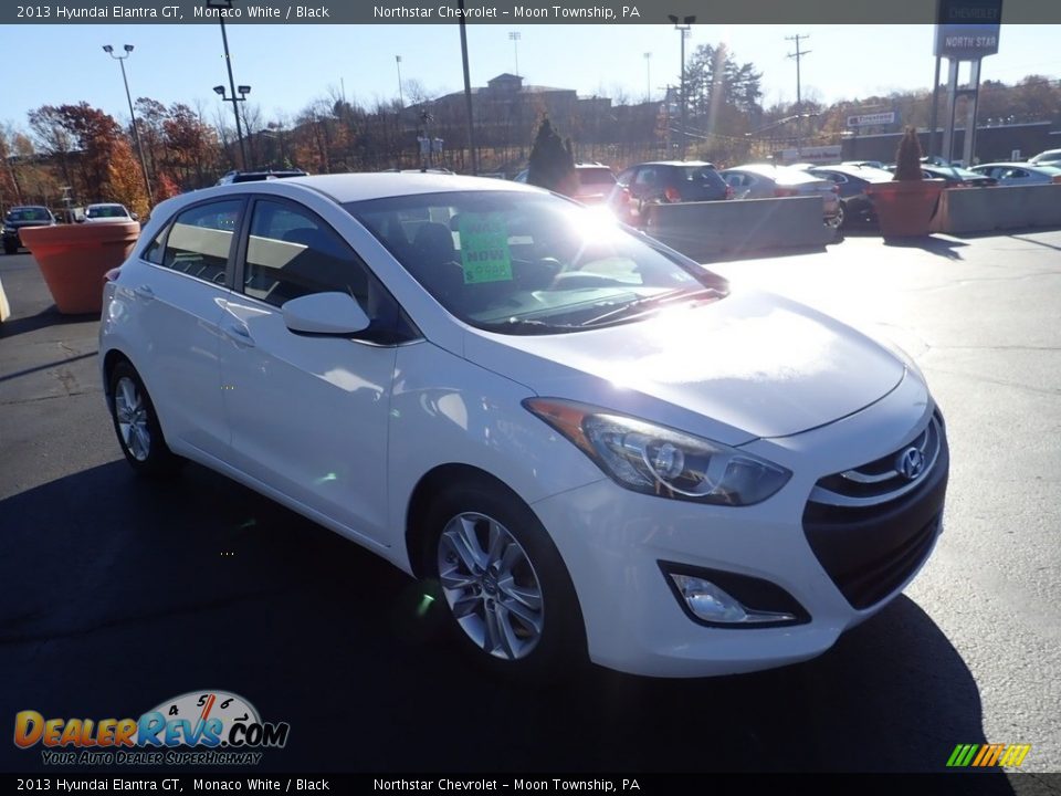 2013 Hyundai Elantra GT Monaco White / Black Photo #11