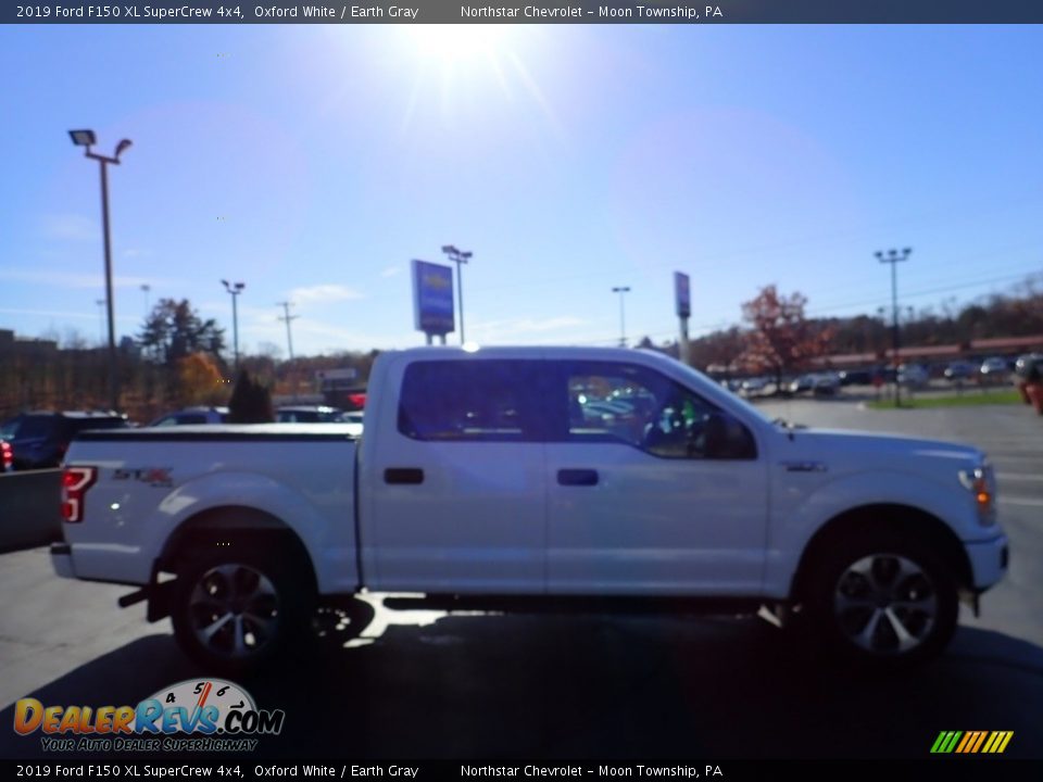 2019 Ford F150 XL SuperCrew 4x4 Oxford White / Earth Gray Photo #9