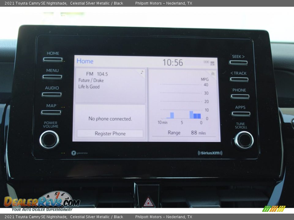 2021 Toyota Camry SE Nightshade Celestial Silver Metallic / Black Photo #15