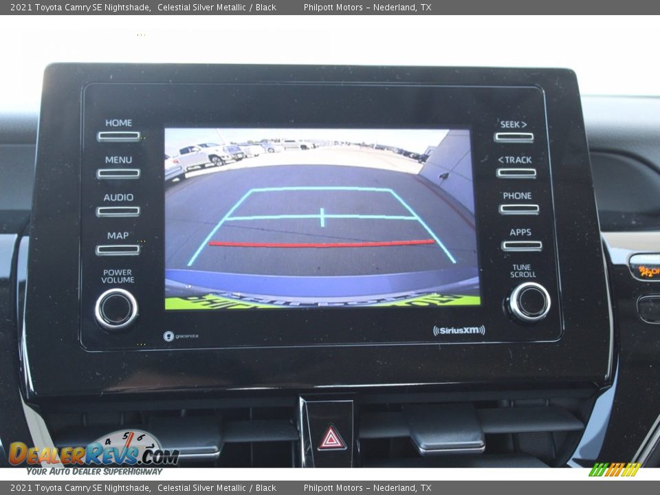 2021 Toyota Camry SE Nightshade Celestial Silver Metallic / Black Photo #17