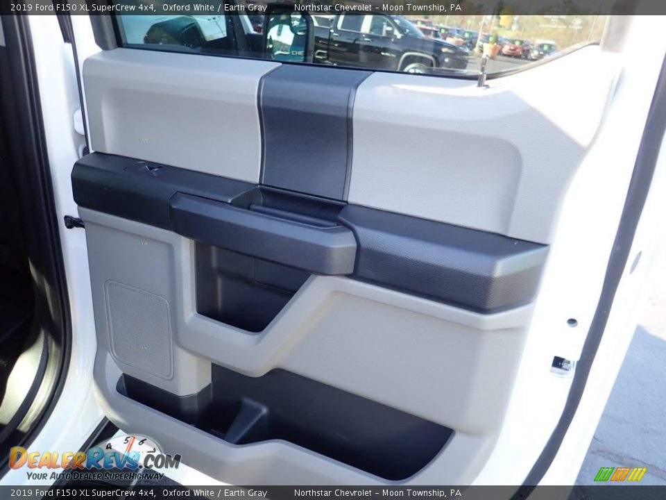 2019 Ford F150 XL SuperCrew 4x4 Oxford White / Earth Gray Photo #18