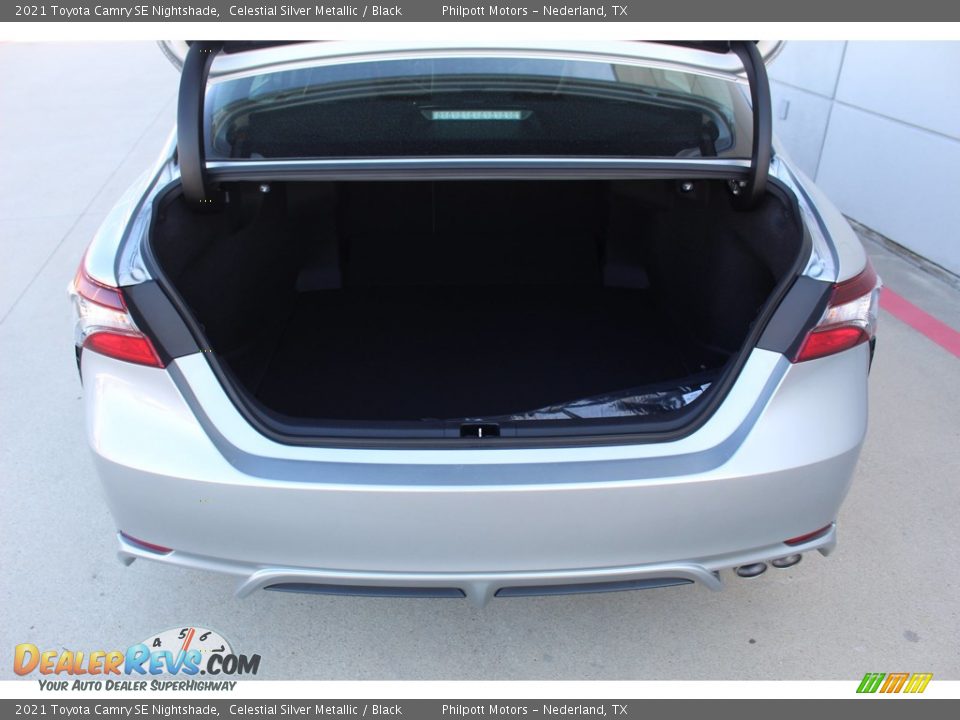 2021 Toyota Camry SE Nightshade Celestial Silver Metallic / Black Photo #22