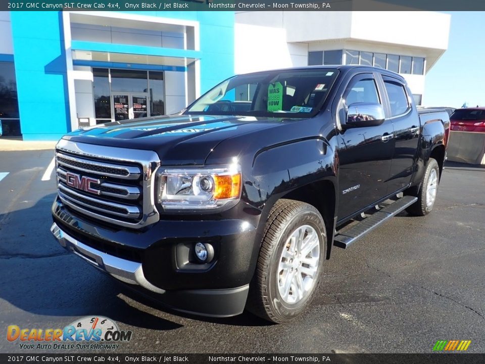 2017 GMC Canyon SLT Crew Cab 4x4 Onyx Black / Jet Black Photo #2