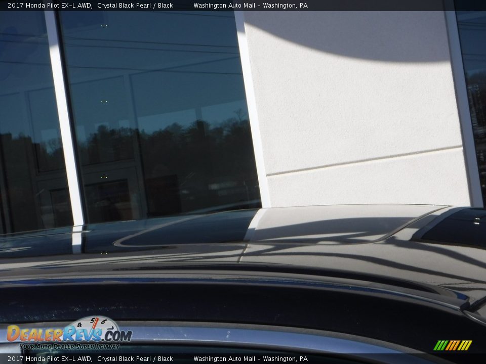 2017 Honda Pilot EX-L AWD Crystal Black Pearl / Black Photo #4