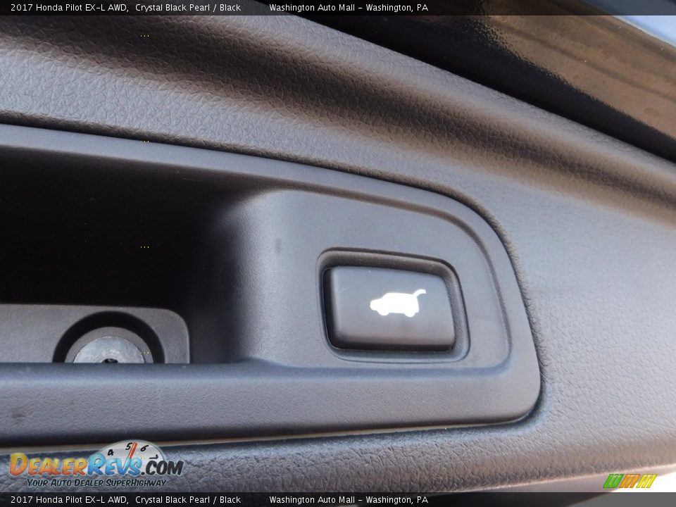 2017 Honda Pilot EX-L AWD Crystal Black Pearl / Black Photo #26