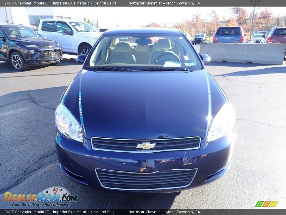 2007 Chevrolet Impala LT Imperial Blue Metallic / Neutral Beige Photo #12