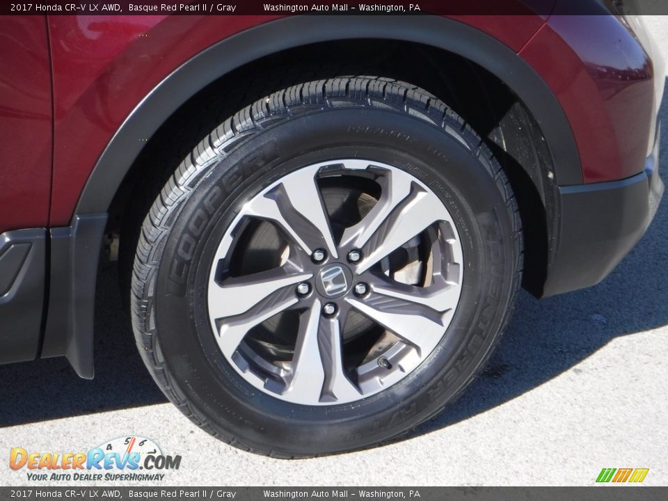 2017 Honda CR-V LX AWD Basque Red Pearl II / Gray Photo #3