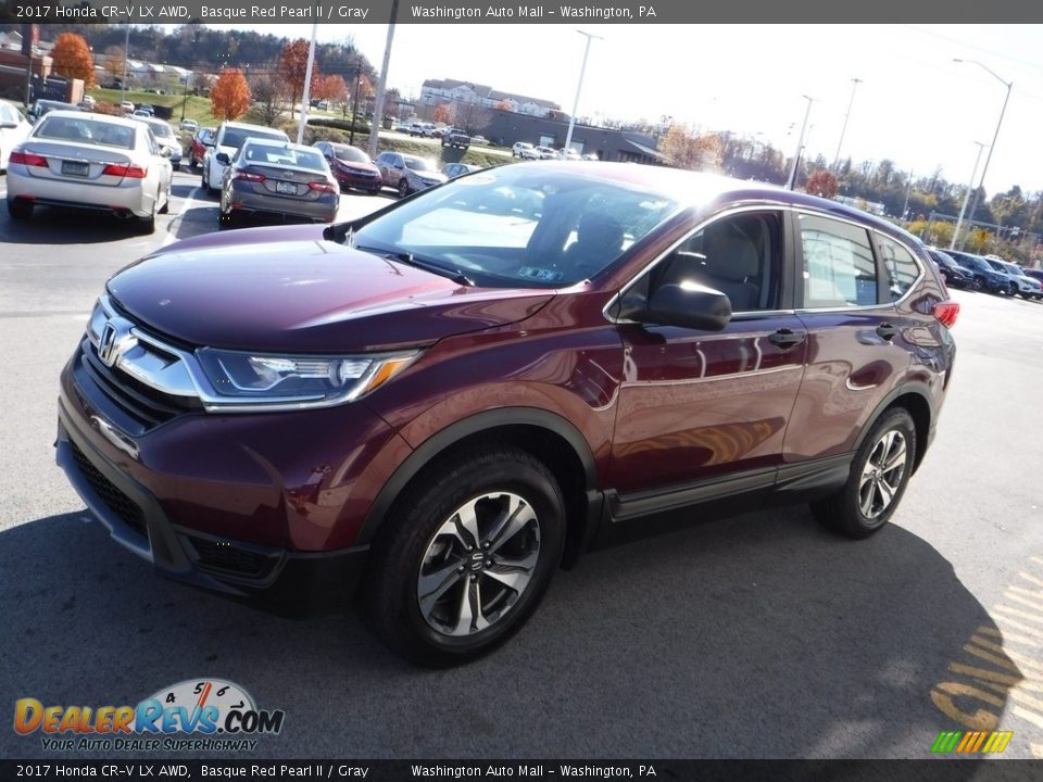 2017 Honda CR-V LX AWD Basque Red Pearl II / Gray Photo #5