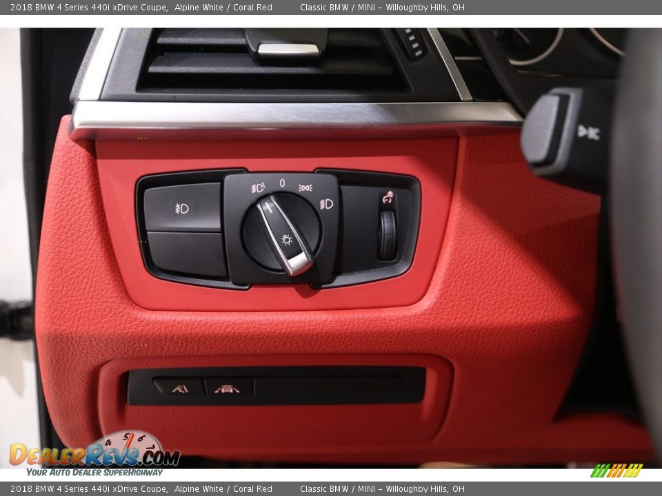 Controls of 2018 BMW 4 Series 440i xDrive Coupe Photo #7