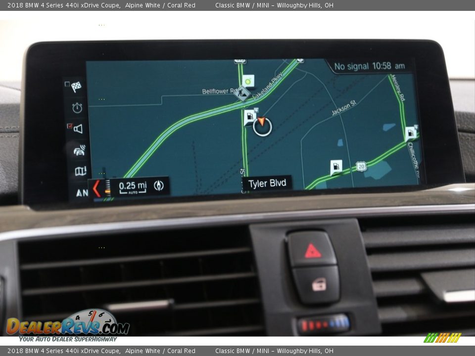 Navigation of 2018 BMW 4 Series 440i xDrive Coupe Photo #20