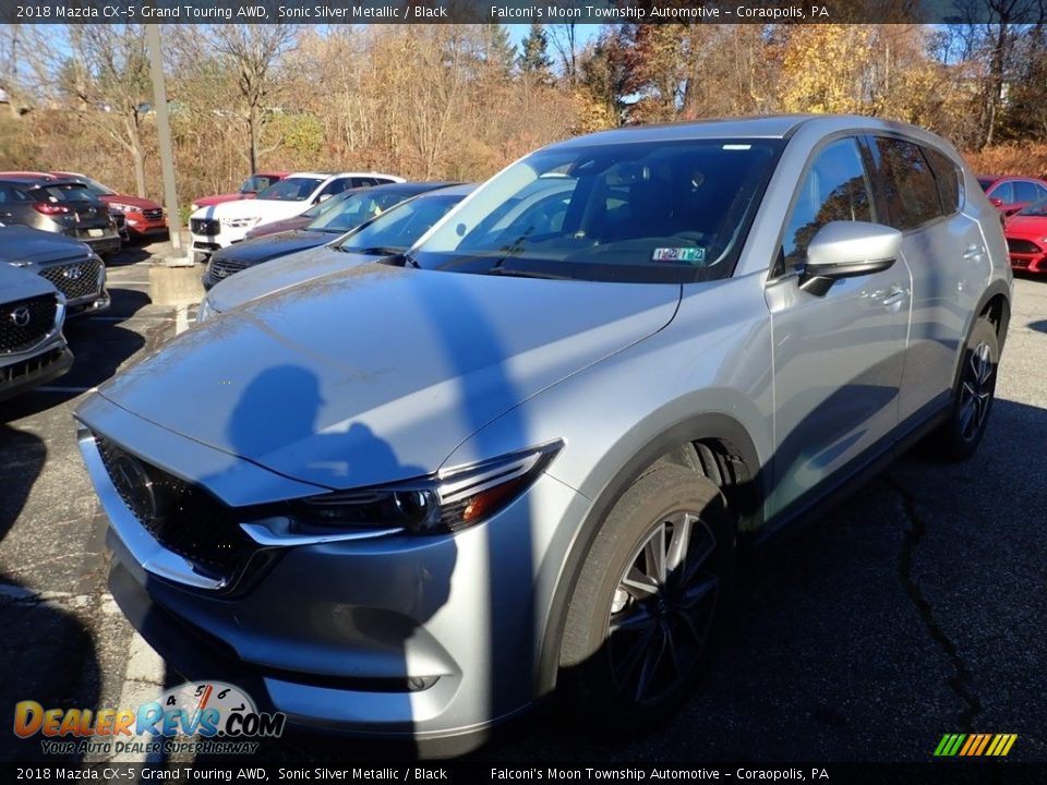 2018 Mazda CX-5 Grand Touring AWD Sonic Silver Metallic / Black Photo #1