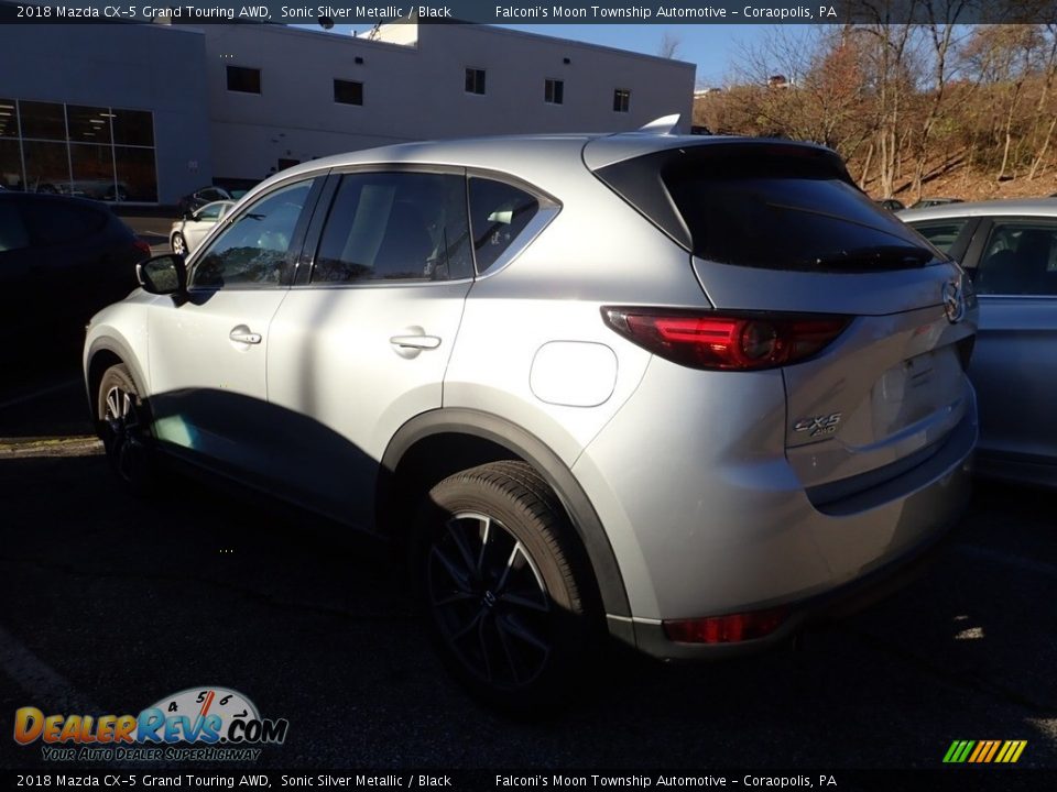 2018 Mazda CX-5 Grand Touring AWD Sonic Silver Metallic / Black Photo #2