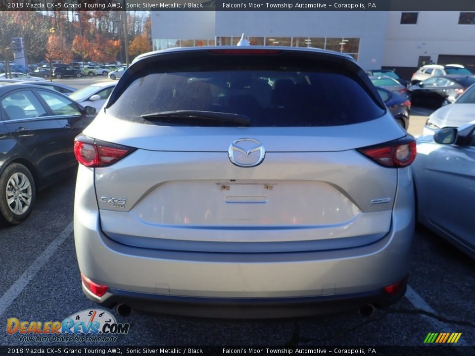 2018 Mazda CX-5 Grand Touring AWD Sonic Silver Metallic / Black Photo #3
