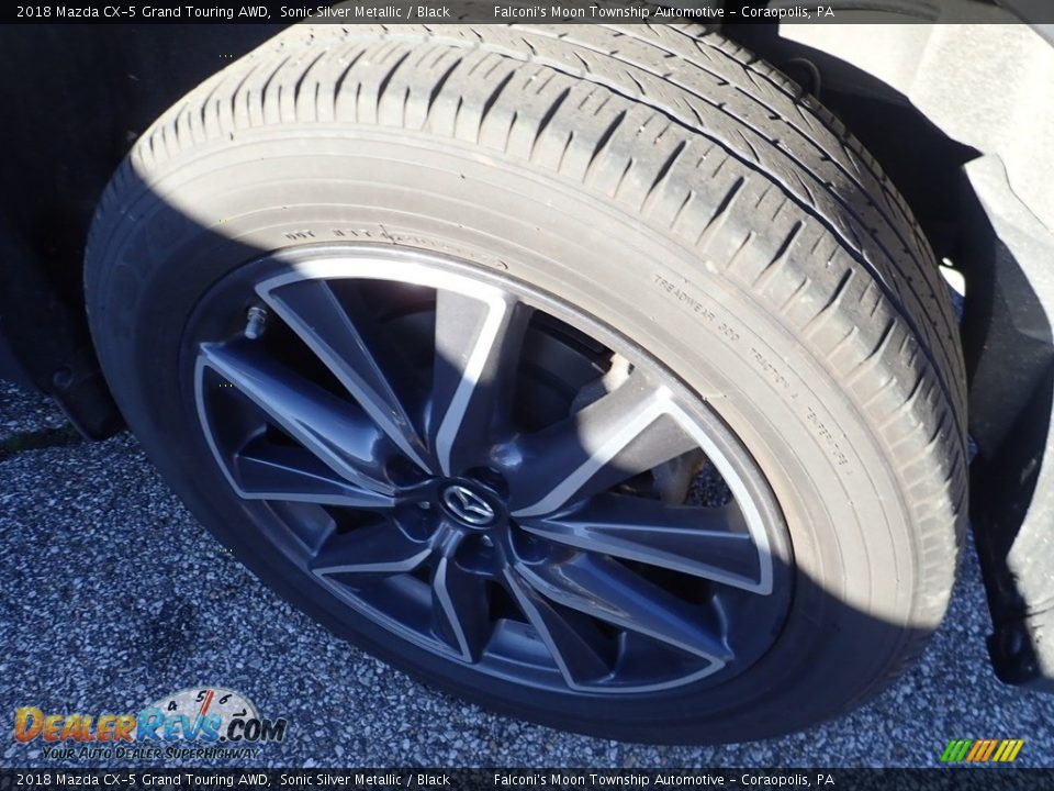 2018 Mazda CX-5 Grand Touring AWD Sonic Silver Metallic / Black Photo #5