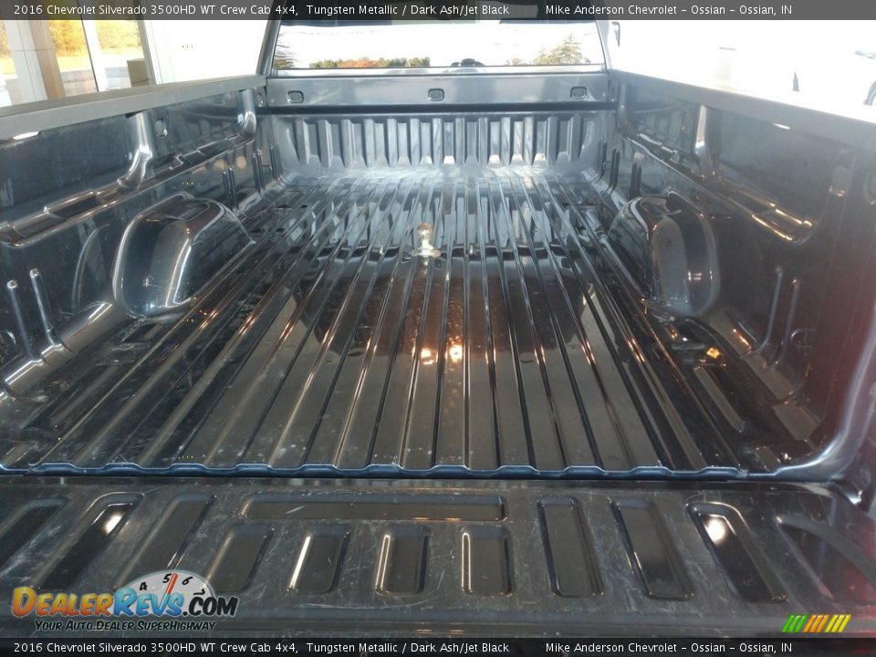 2016 Chevrolet Silverado 3500HD WT Crew Cab 4x4 Tungsten Metallic / Dark Ash/Jet Black Photo #6