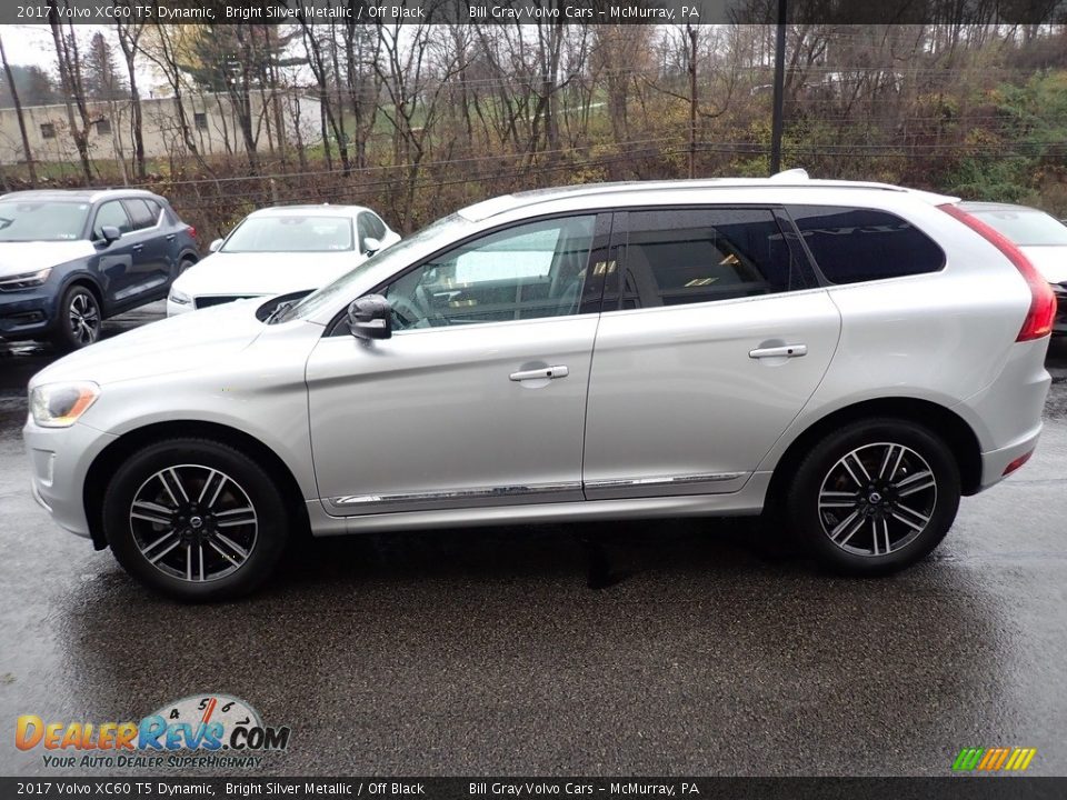 Bright Silver Metallic 2017 Volvo XC60 T5 Dynamic Photo #8