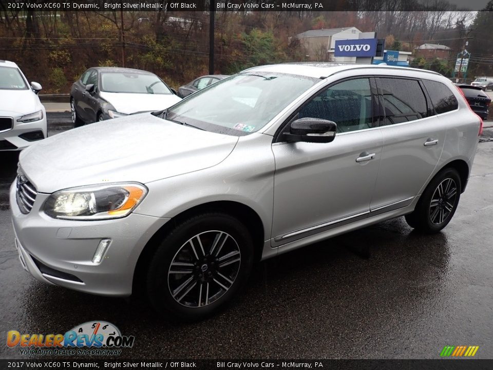 Bright Silver Metallic 2017 Volvo XC60 T5 Dynamic Photo #9