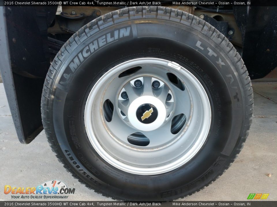 2016 Chevrolet Silverado 3500HD WT Crew Cab 4x4 Wheel Photo #12