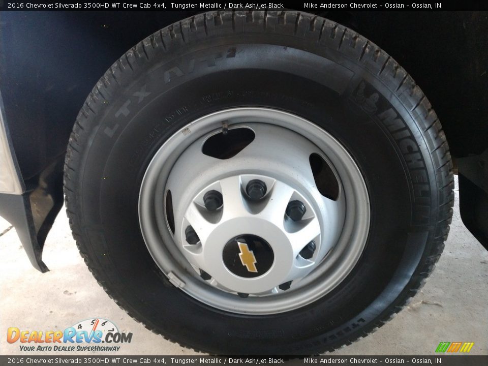 2016 Chevrolet Silverado 3500HD WT Crew Cab 4x4 Wheel Photo #14
