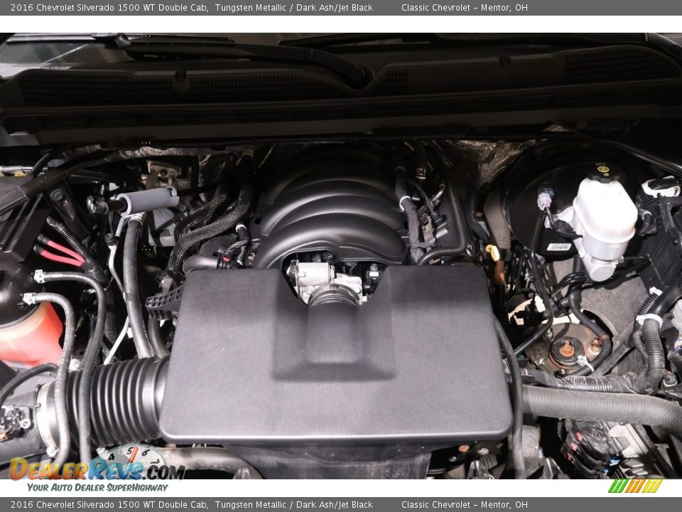 2016 Chevrolet Silverado 1500 WT Double Cab 4.3 Liter DI OHV 12-Valve VVT EcoTec3 V6 Engine Photo #16