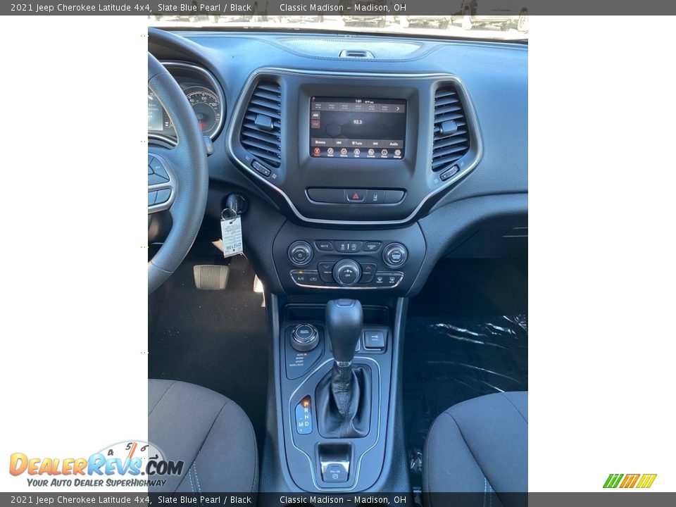 2021 Jeep Cherokee Latitude 4x4 Slate Blue Pearl / Black Photo #6