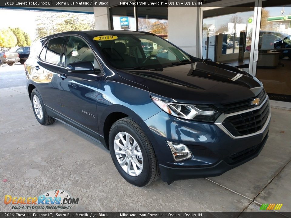 2019 Chevrolet Equinox LT Storm Blue Metallic / Jet Black Photo #2