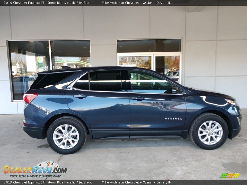 2019 Chevrolet Equinox LT Storm Blue Metallic / Jet Black Photo #3