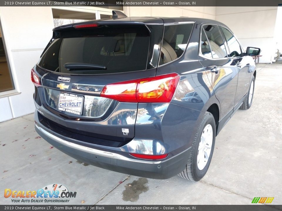 2019 Chevrolet Equinox LT Storm Blue Metallic / Jet Black Photo #4