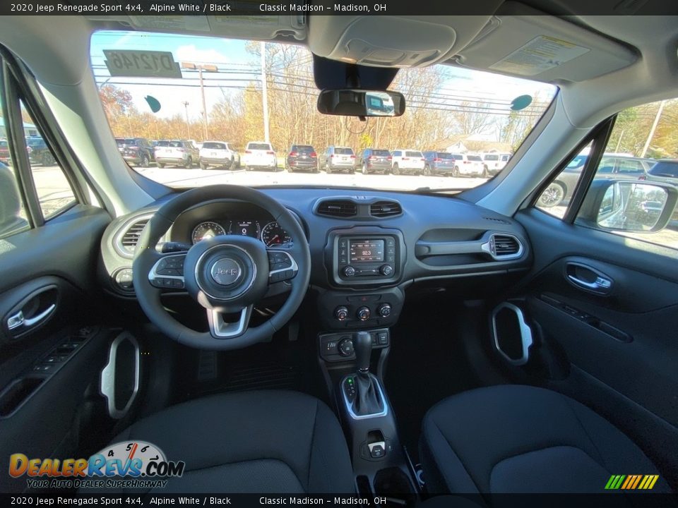 2020 Jeep Renegade Sport 4x4 Alpine White / Black Photo #4