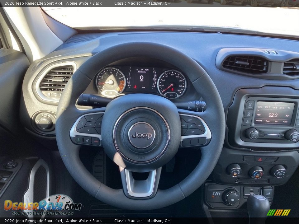 2020 Jeep Renegade Sport 4x4 Alpine White / Black Photo #5