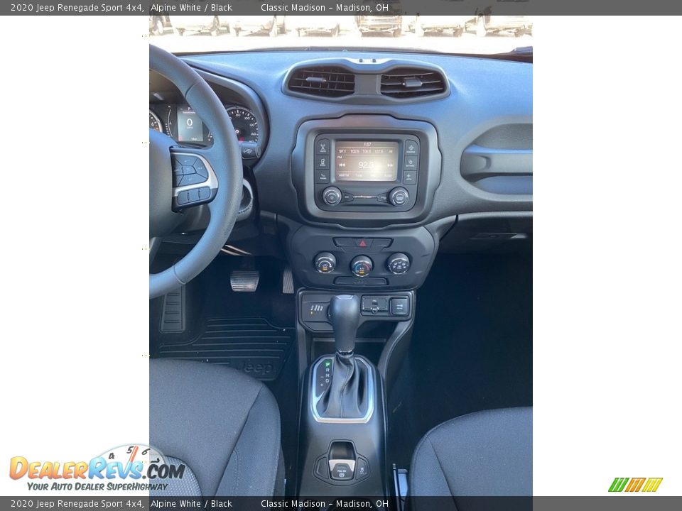 2020 Jeep Renegade Sport 4x4 Alpine White / Black Photo #6
