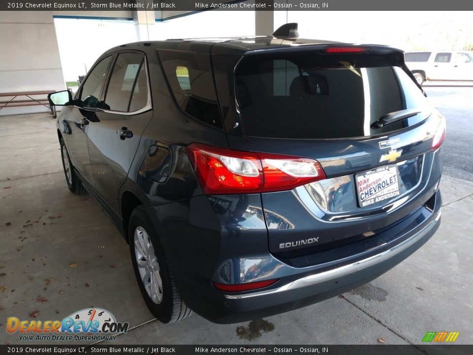 2019 Chevrolet Equinox LT Storm Blue Metallic / Jet Black Photo #9