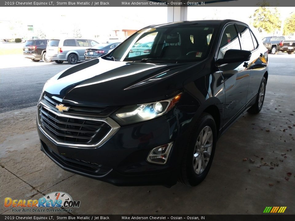 2019 Chevrolet Equinox LT Storm Blue Metallic / Jet Black Photo #10