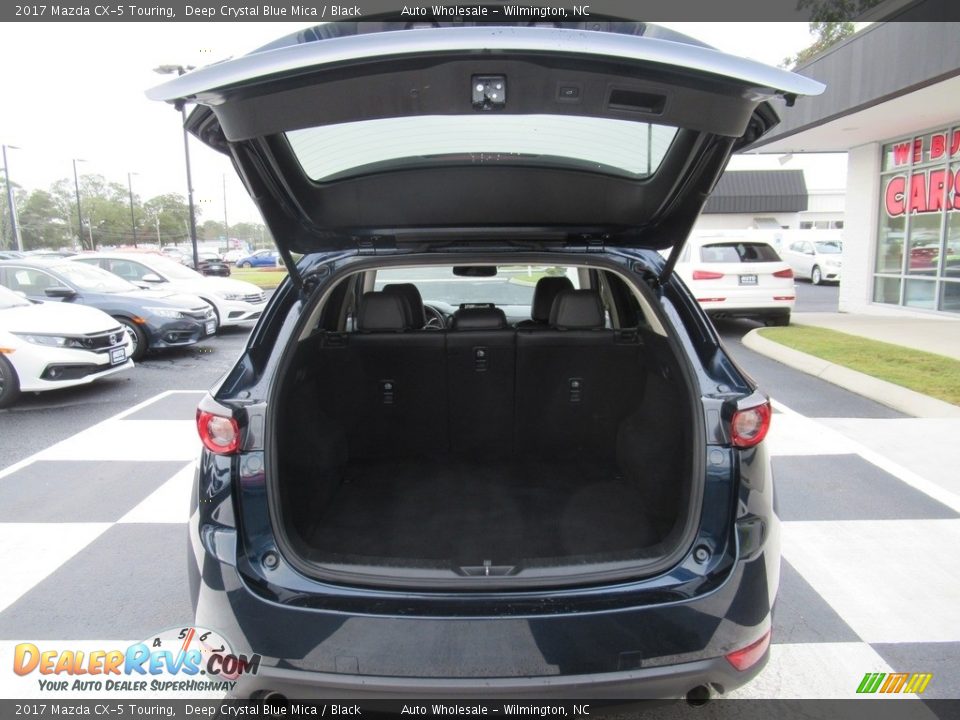2017 Mazda CX-5 Touring Deep Crystal Blue Mica / Black Photo #5