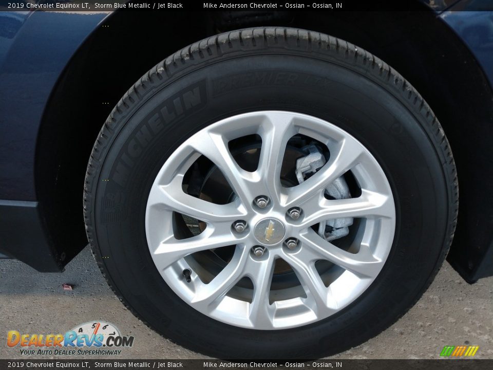 2019 Chevrolet Equinox LT Storm Blue Metallic / Jet Black Photo #13