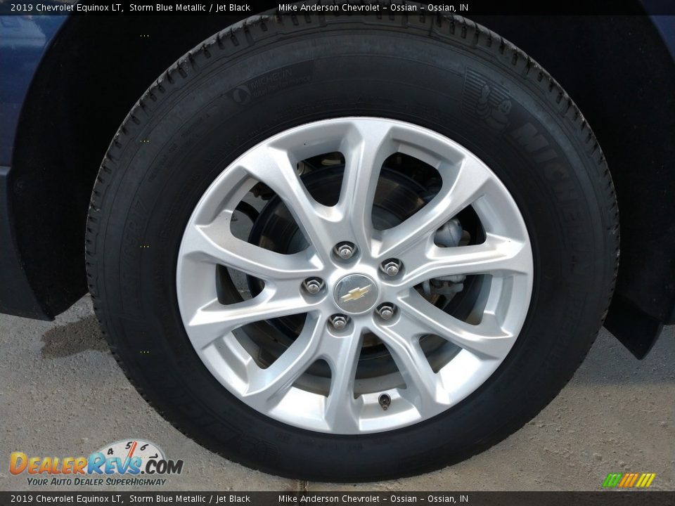 2019 Chevrolet Equinox LT Storm Blue Metallic / Jet Black Photo #14