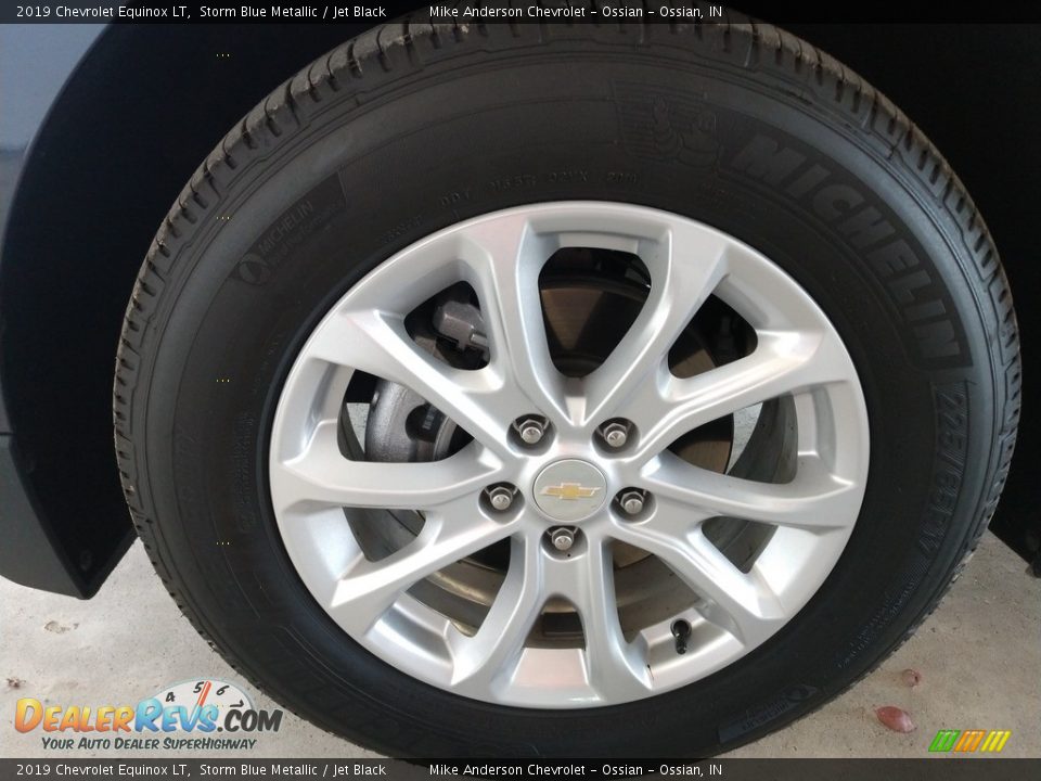 2019 Chevrolet Equinox LT Storm Blue Metallic / Jet Black Photo #16