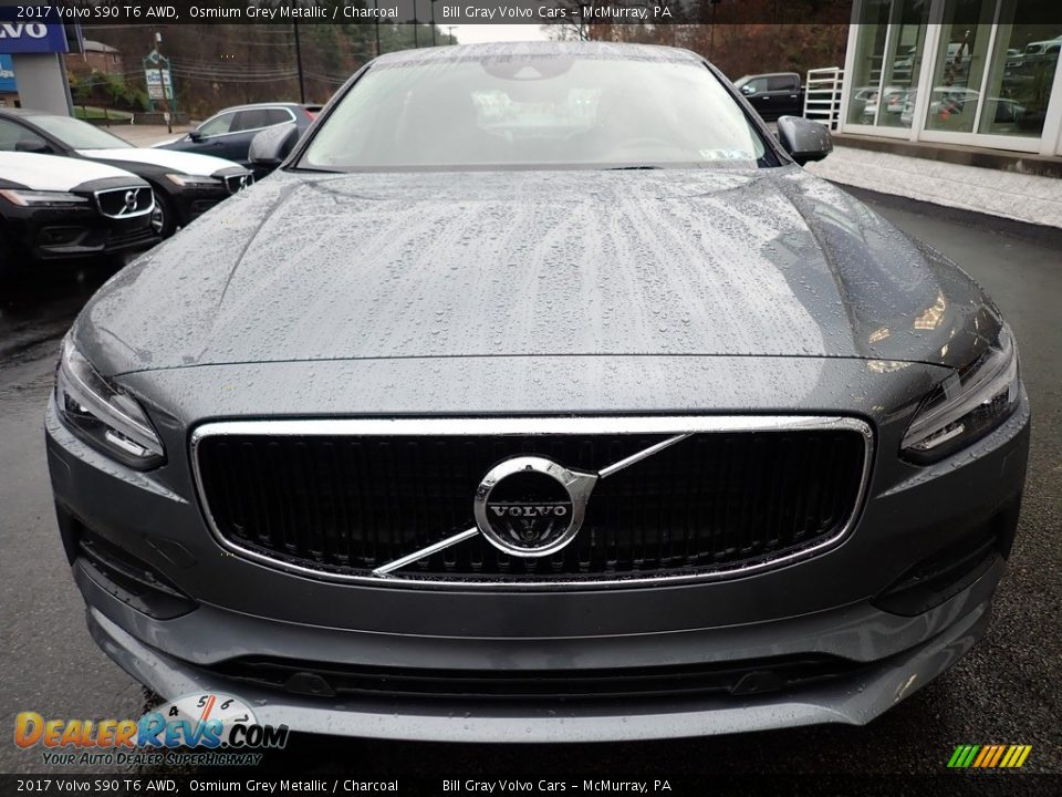 2017 Volvo S90 T6 AWD Osmium Grey Metallic / Charcoal Photo #9