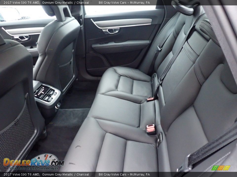Rear Seat of 2017 Volvo S90 T6 AWD Photo #12