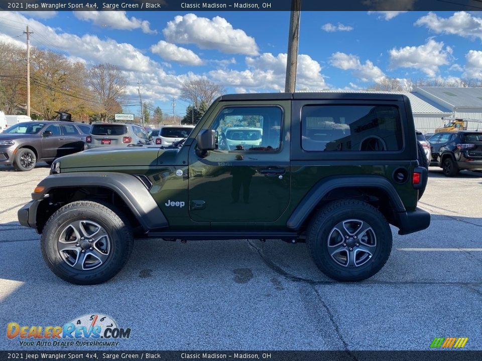 Sarge Green 2021 Jeep Wrangler Sport 4x4 Photo #8