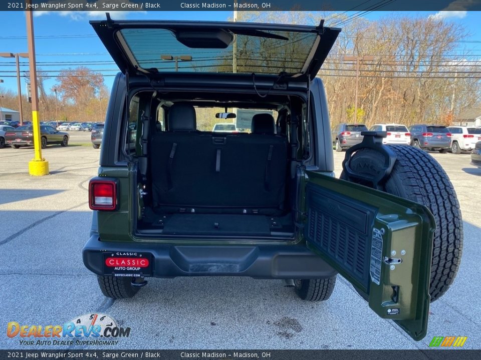 2021 Jeep Wrangler Sport 4x4 Sarge Green / Black Photo #11