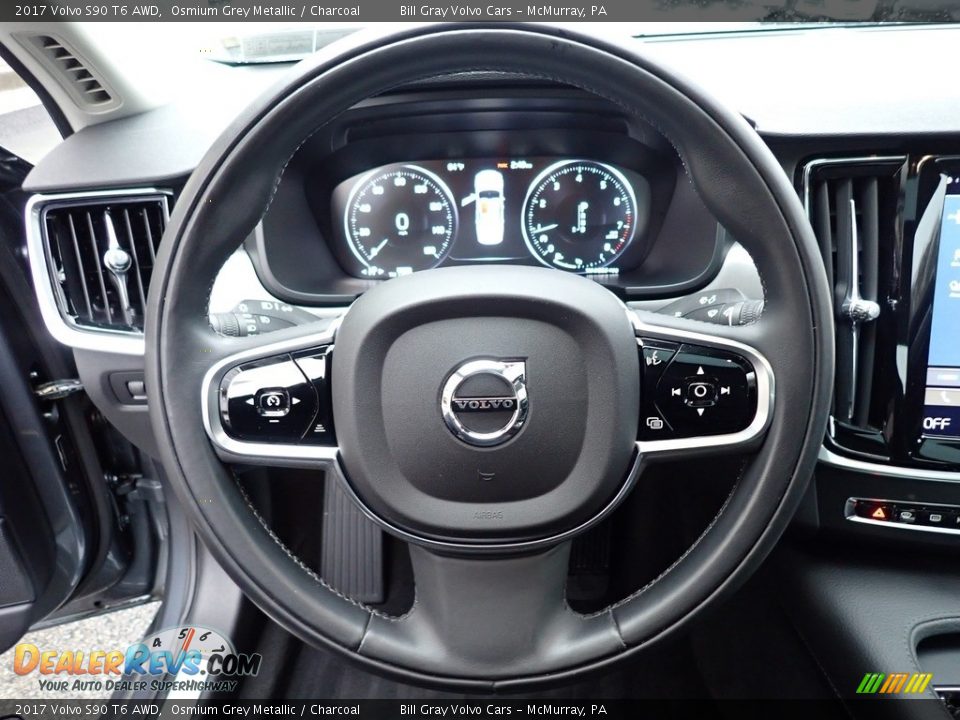 2017 Volvo S90 T6 AWD Steering Wheel Photo #19