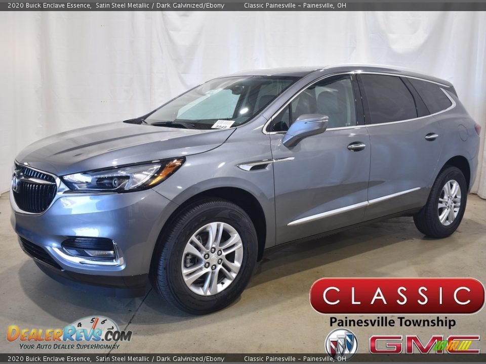 2020 Buick Enclave Essence Satin Steel Metallic / Dark Galvinized/Ebony Photo #1