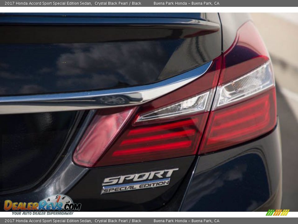 2017 Honda Accord Sport Special Edition Sedan Crystal Black Pearl / Black Photo #11